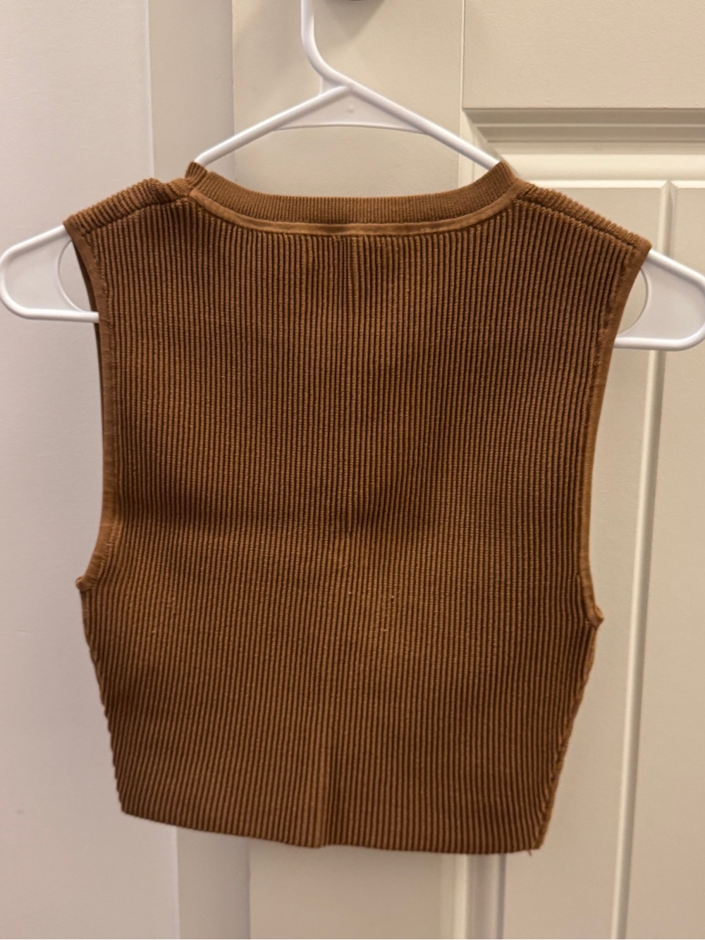 Babaton Ribbed Top - Tan - Picture 4 of 6